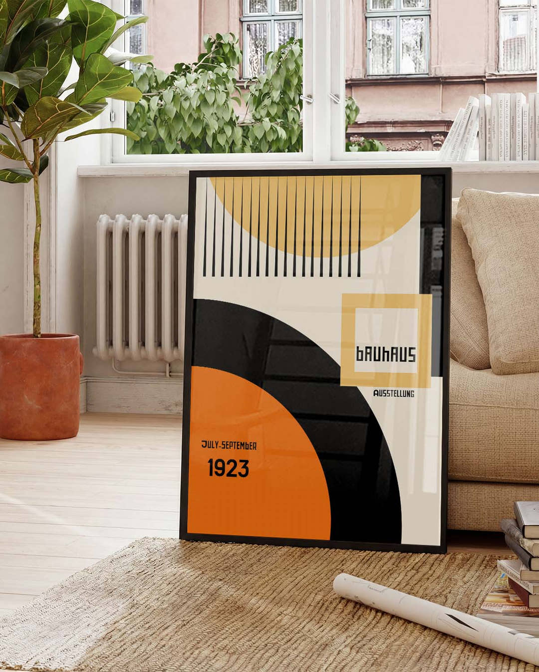 Bauhaus Poster Bögen – Bauhaus Arc Frame