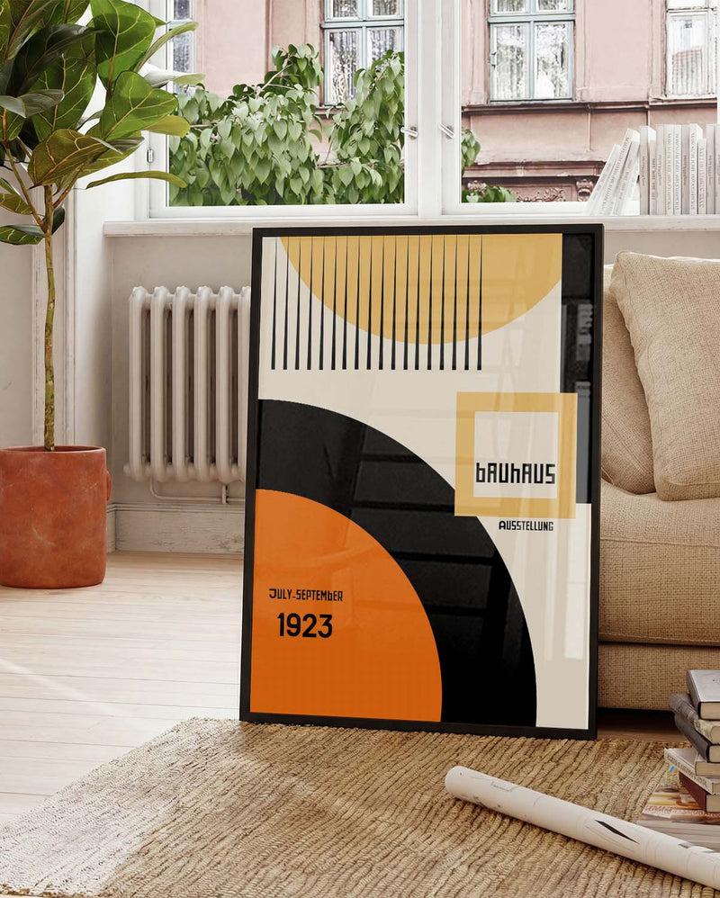 Bauhaus Poster Bögen – Bauhaus Arc Frame