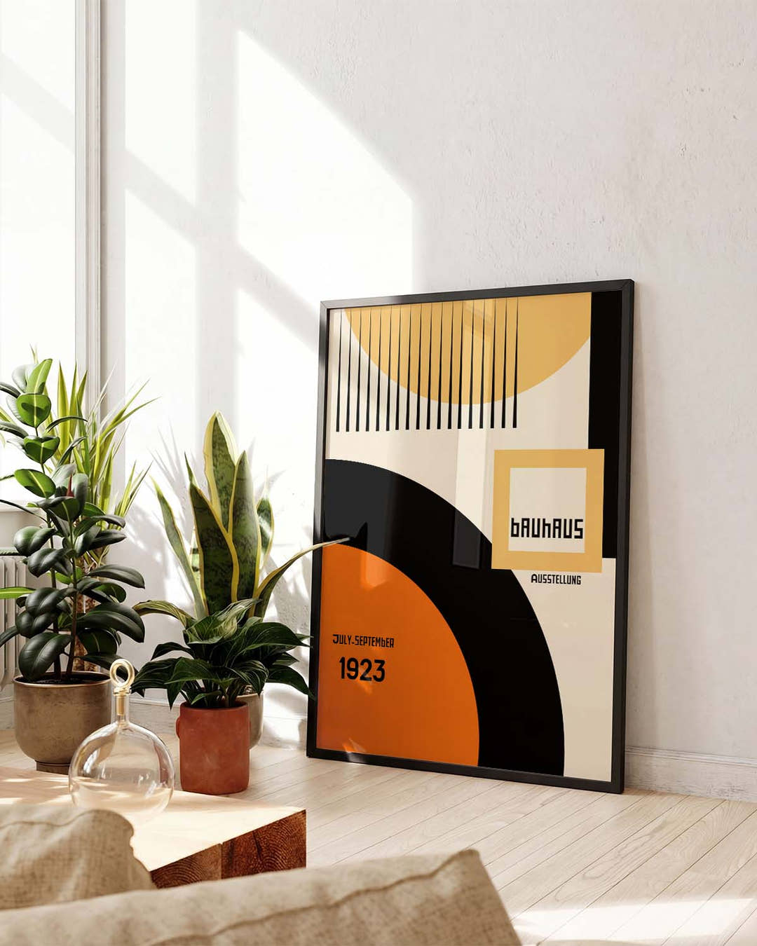 Bauhaus Poster Bögen – Bauhaus Arc Frame