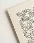 Bauhaus Poster Muster – Bauhaus Arc Line Pattern