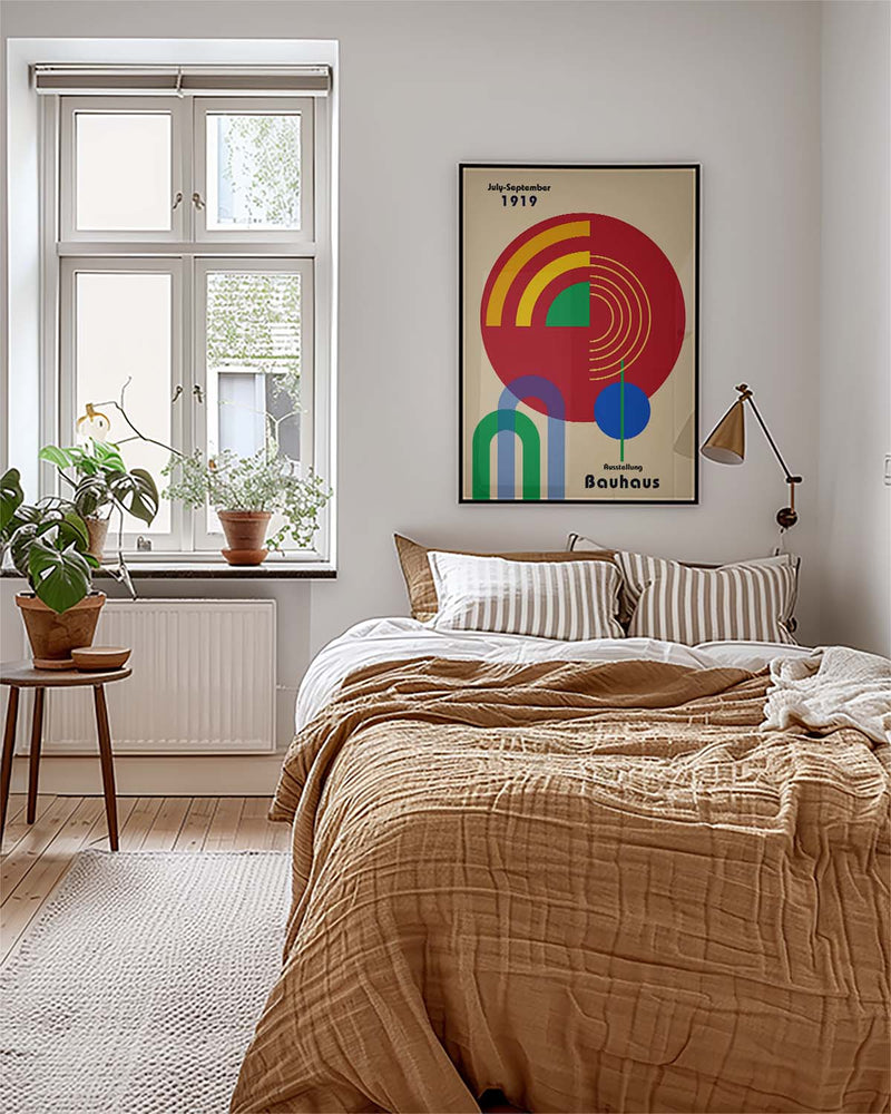 Bauhaus Poster Regenbogen – Bauhaus Arc Rainbow Modern