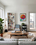 Bauhaus Poster Regenbogen – Bauhaus Arc Rainbow Modern