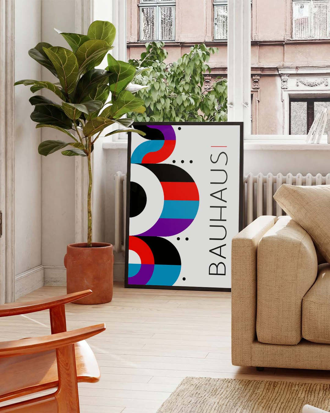 Bauhaus Arcs Poster
