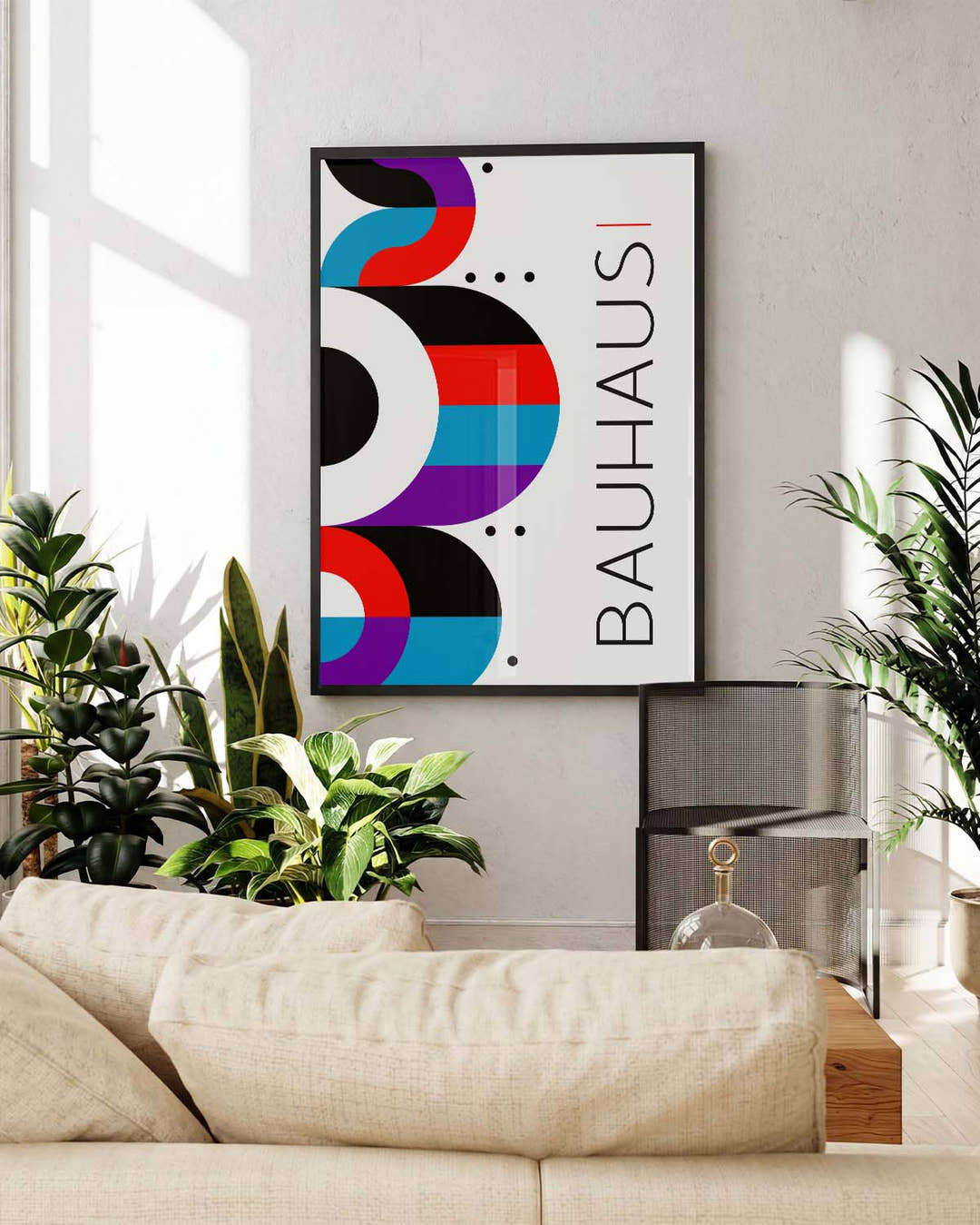 Bauhaus Arcs Poster