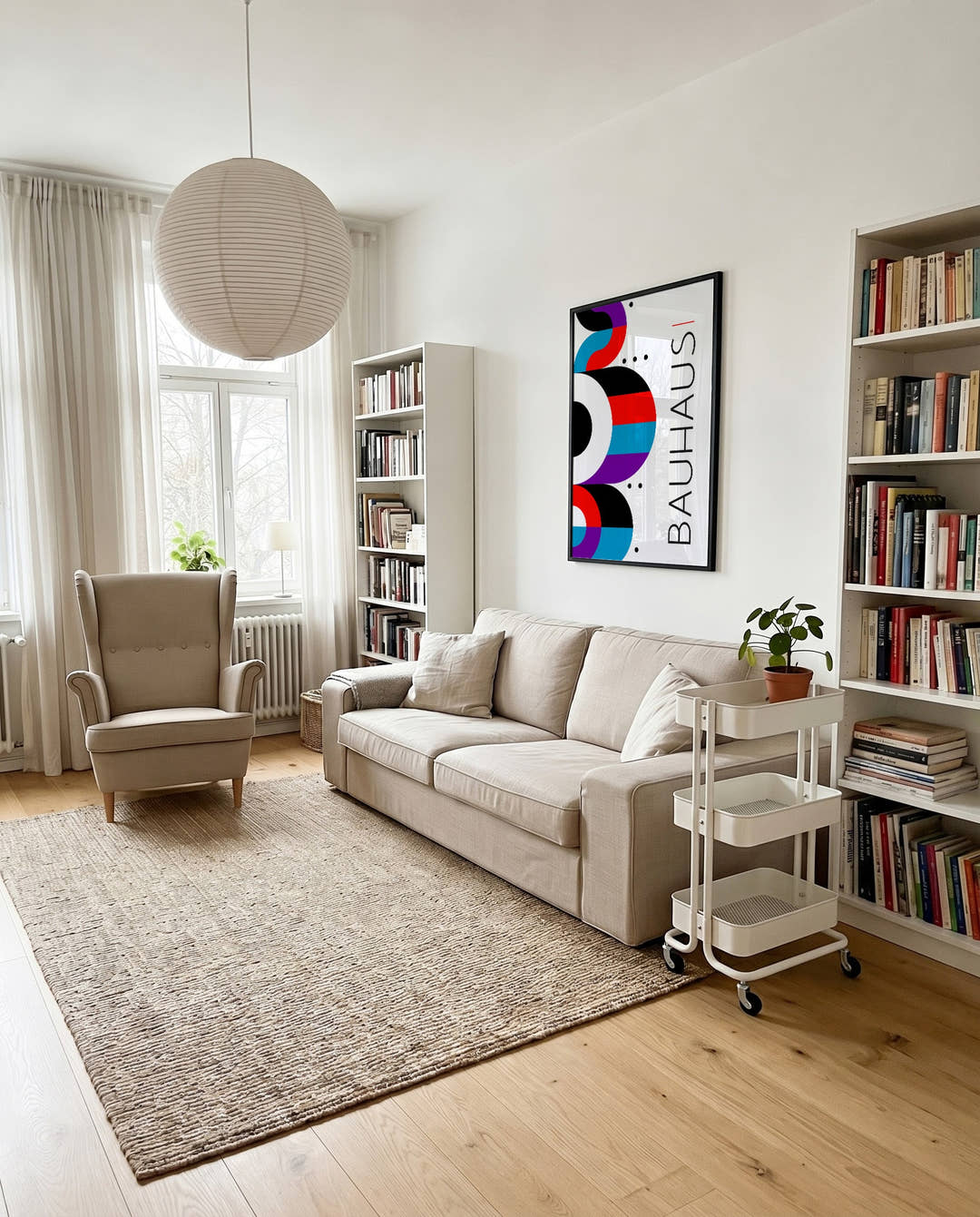 Bauhaus Arcs Poster