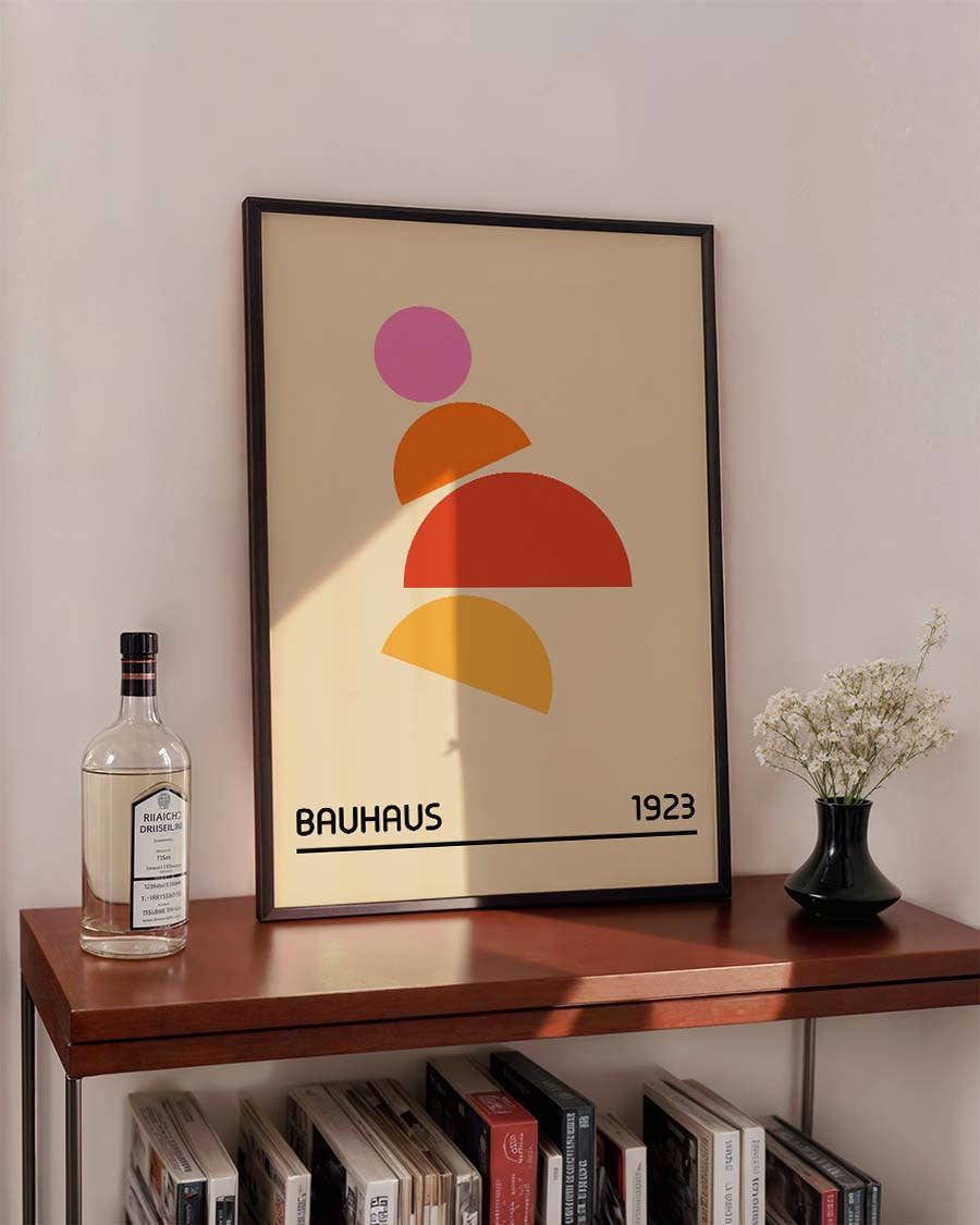 Bauhaus Poster Formen – Bauhaus Balance Shapes