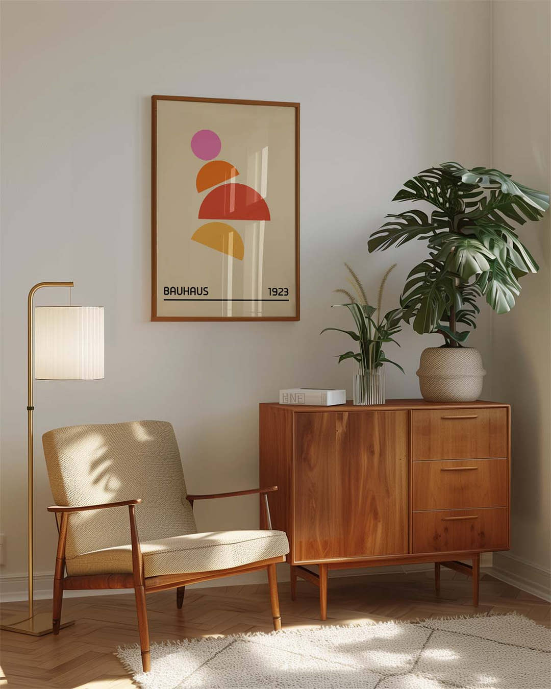 Bauhaus Poster Formen – Bauhaus Balance Shapes