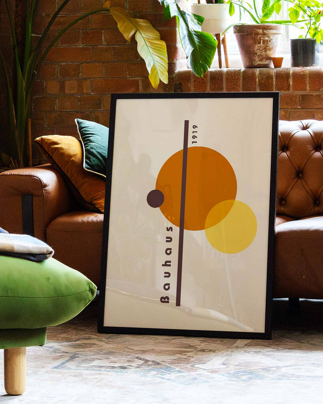 Bauhaus Poster Kreise – Bauhaus Circle Balance