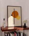 Bauhaus Poster Kreise – Bauhaus Circle Balance