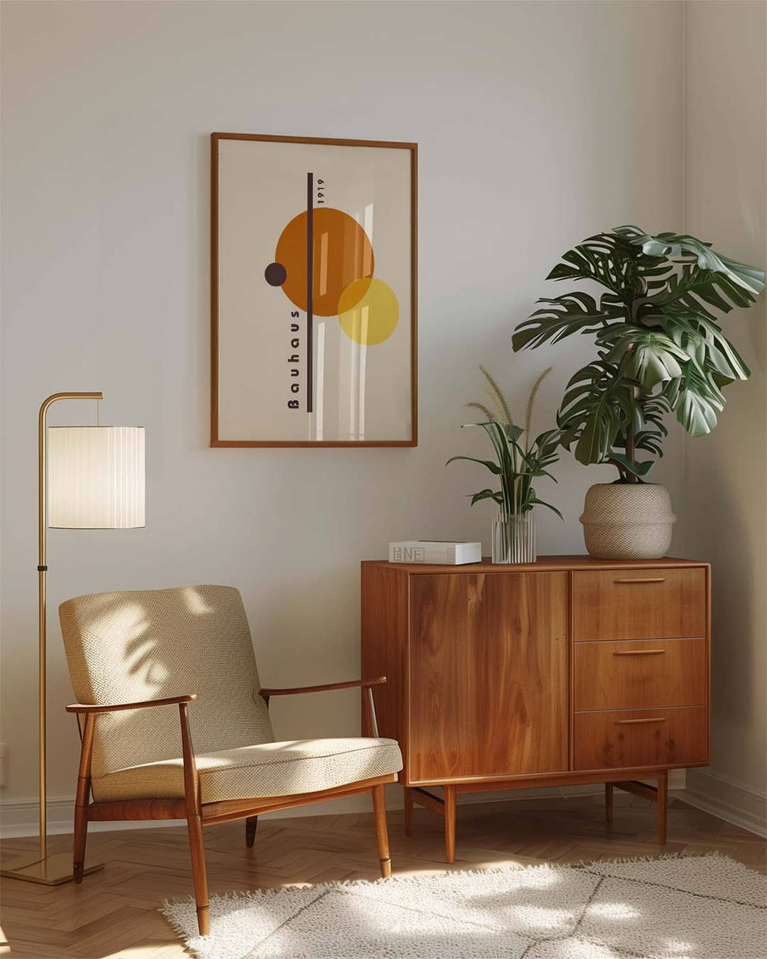 Bauhaus Poster Kreise – Bauhaus Circle Balance