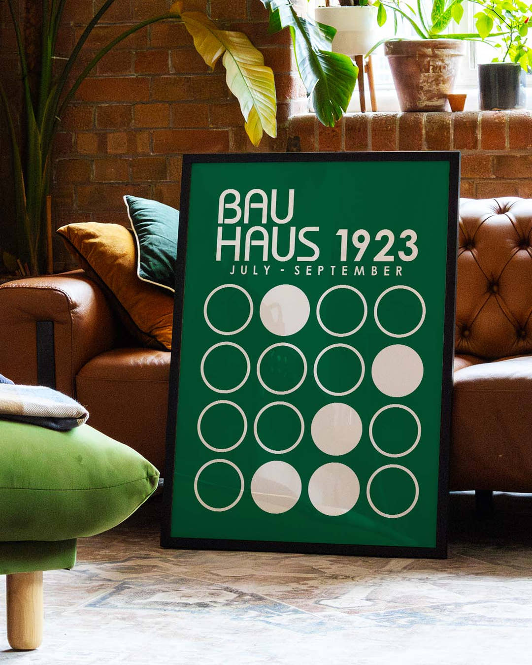 Bauhaus Poster Kreise – Bauhaus Circle Grid