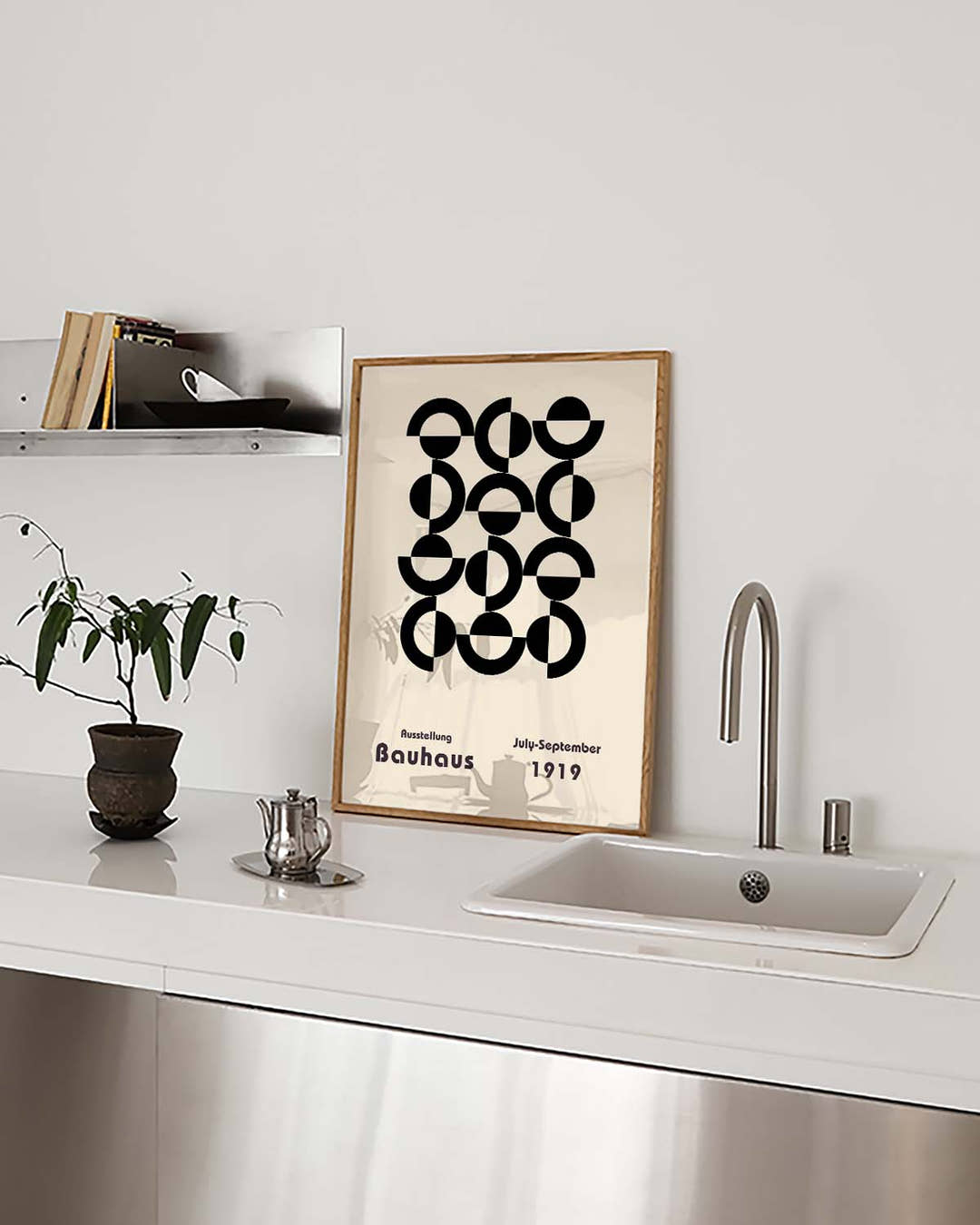 Bauhaus Poster Raster – Bauhaus Circle Grid Modern