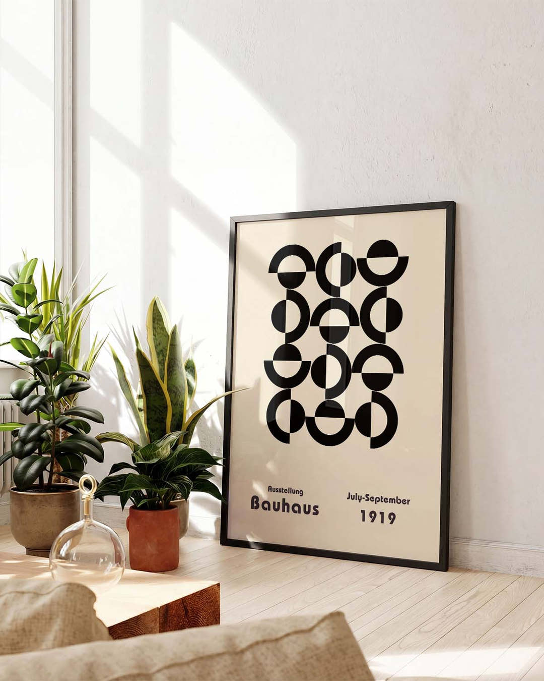 Bauhaus Poster Raster – Bauhaus Circle Grid Modern