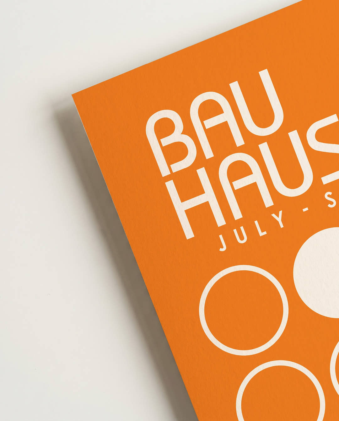 Bauhaus Poster Kreise – Bauhaus Circle Grid