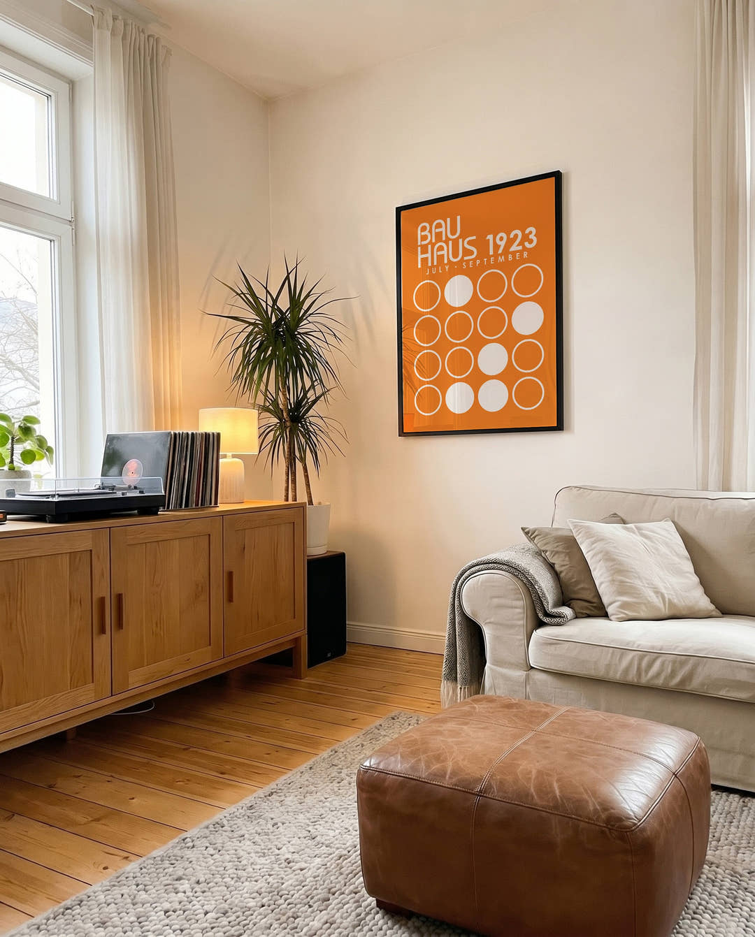 Bauhaus Poster Kreise – Bauhaus Circle Grid