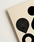 Bauhaus Poster Kreise – Bauhaus Circle Symbol Pattern