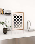 Bauhaus Circles Poster