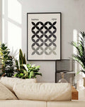 Bauhaus Circles Poster