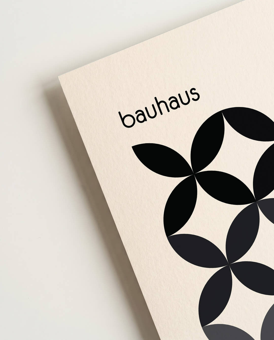 Bauhaus Circles Poster