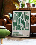 Bauhaus Poster Architektur – Bauhaus City Geometry