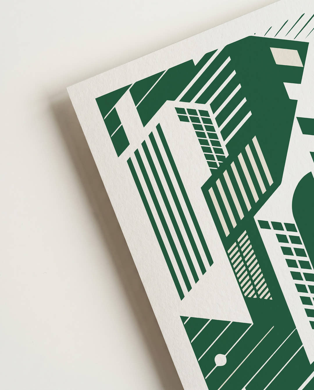 Bauhaus Poster Architektur – Bauhaus City Geometry