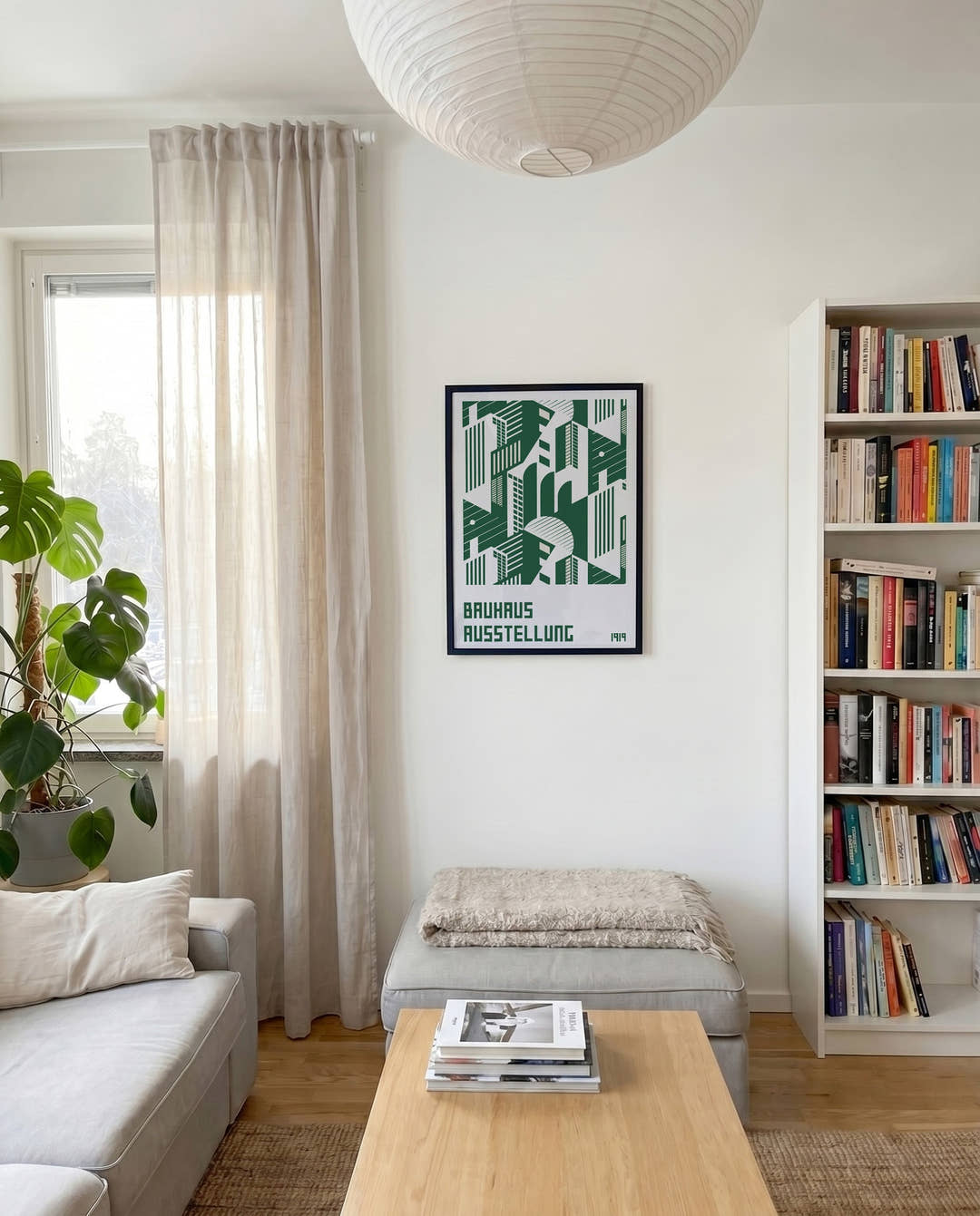 Bauhaus Poster Architektur – Bauhaus City Geometry
