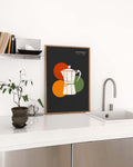 Bauhaus Coffee Pot Poster