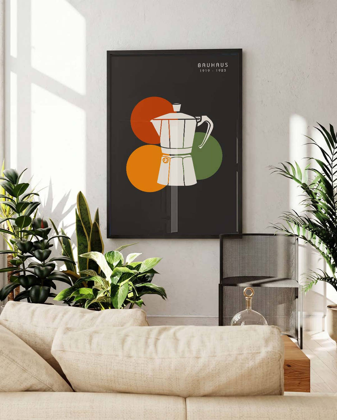 Bauhaus Coffee Pot Poster