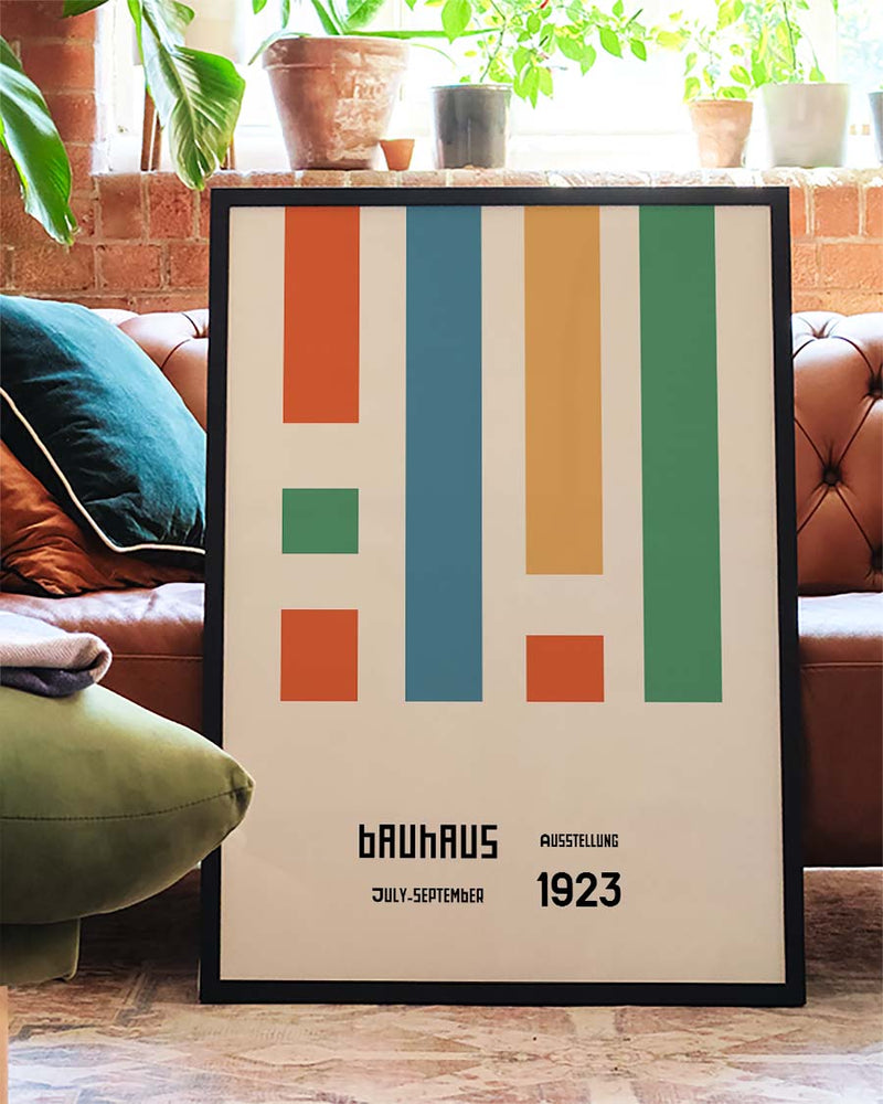 Bauhaus Poster Linien – Bauhaus Color Bars