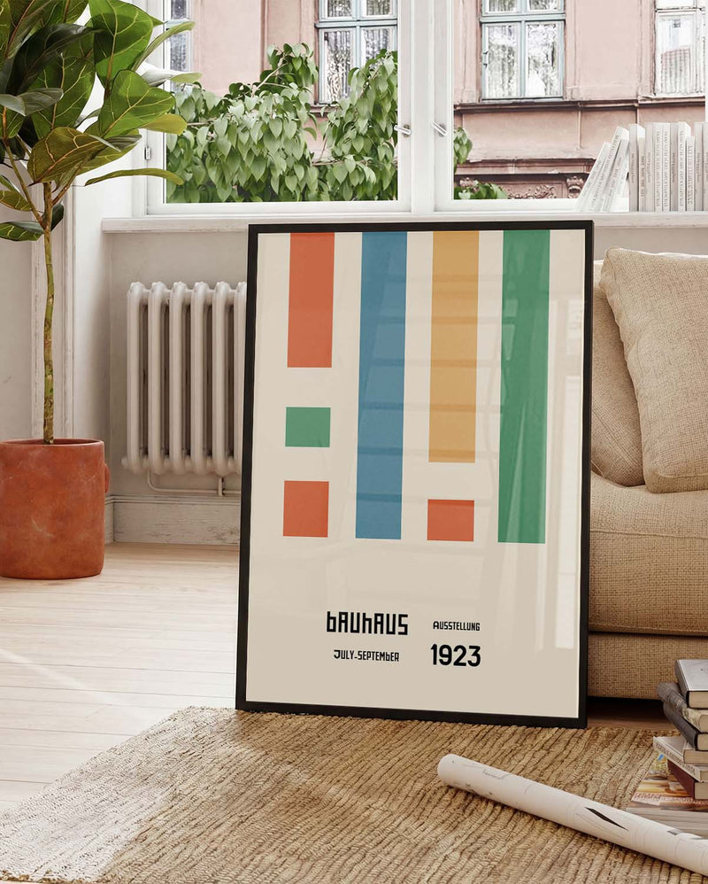 Bauhaus Poster Linien – Bauhaus Color Bars