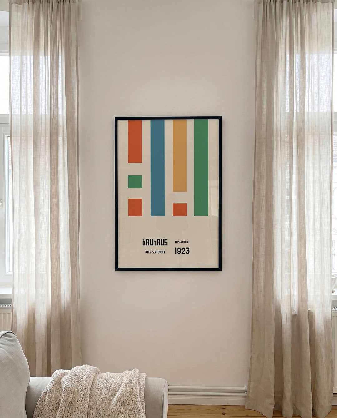 Bauhaus Poster Linien – Bauhaus Color Bars