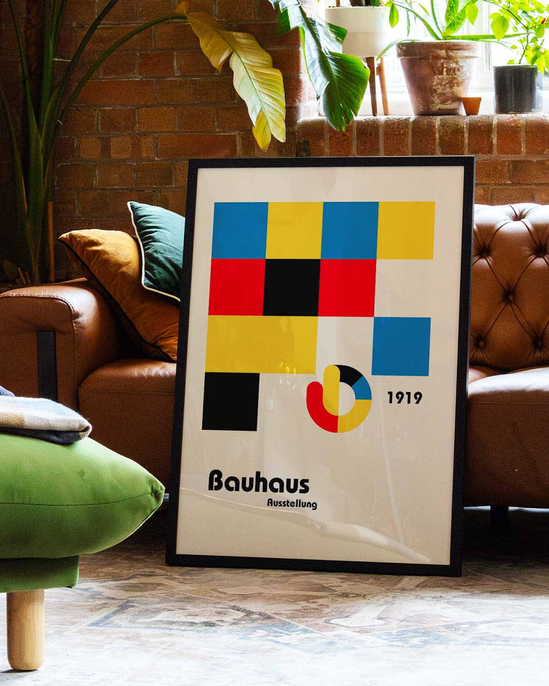 Bauhaus Poster Blöcke – Bauhaus Color Block Modern