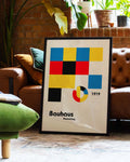 Bauhaus Poster Blöcke – Bauhaus Color Block Modern