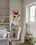 Bauhaus Poster Blöcke – Bauhaus Color Block Modern