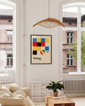 Bauhaus Poster Blöcke – Bauhaus Color Block Modern