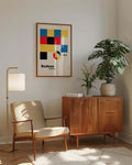 Bauhaus Poster Blöcke – Bauhaus Color Block Modern