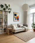 Bauhaus Color Blocks Poster