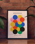 Bauhaus Color Bubbles Poster