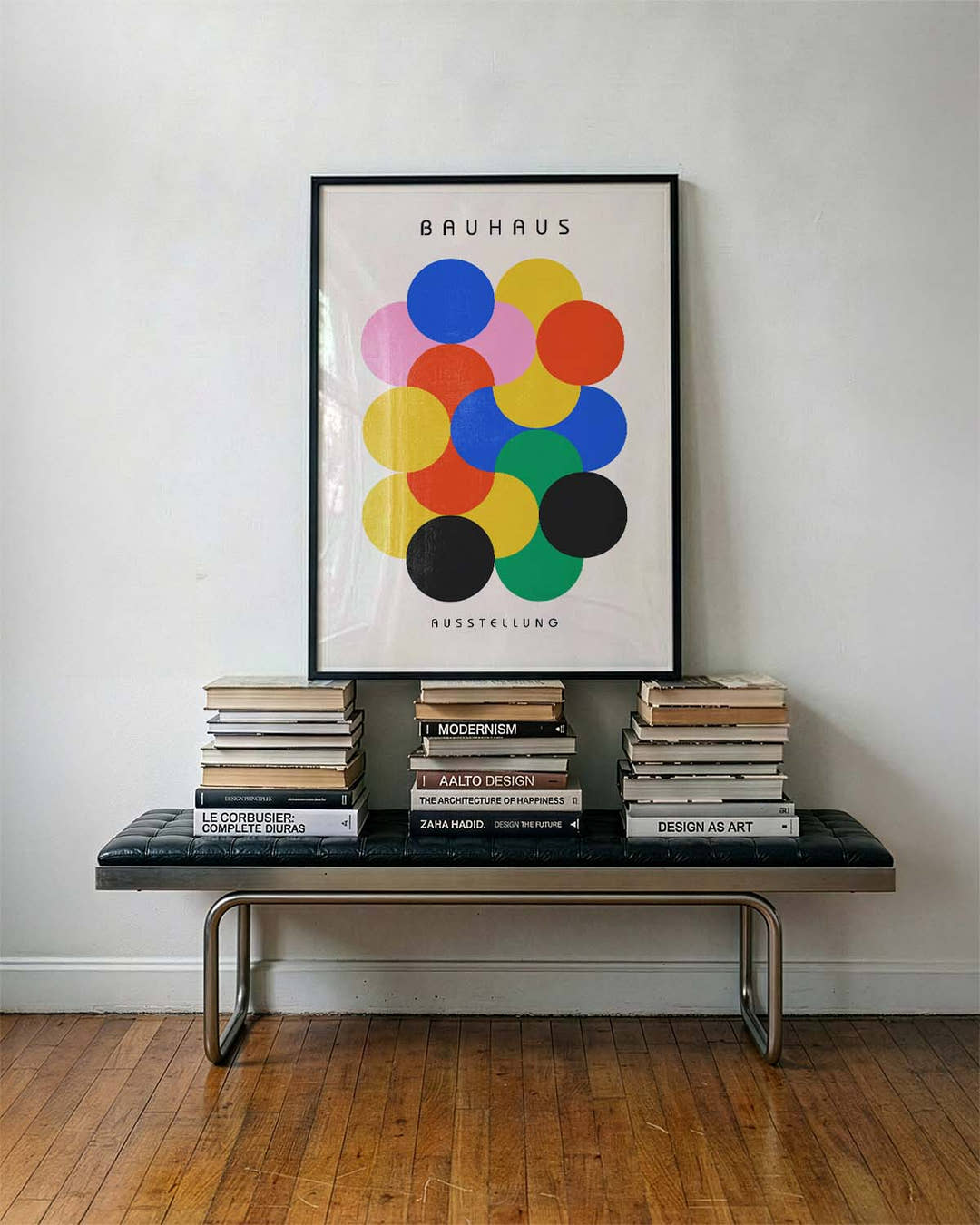 Bauhaus Color Bubbles Poster