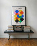Bauhaus Color Bubbles Poster