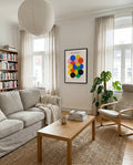 Bauhaus Color Bubbles Poster