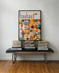 Bauhaus Color Chaos Poster