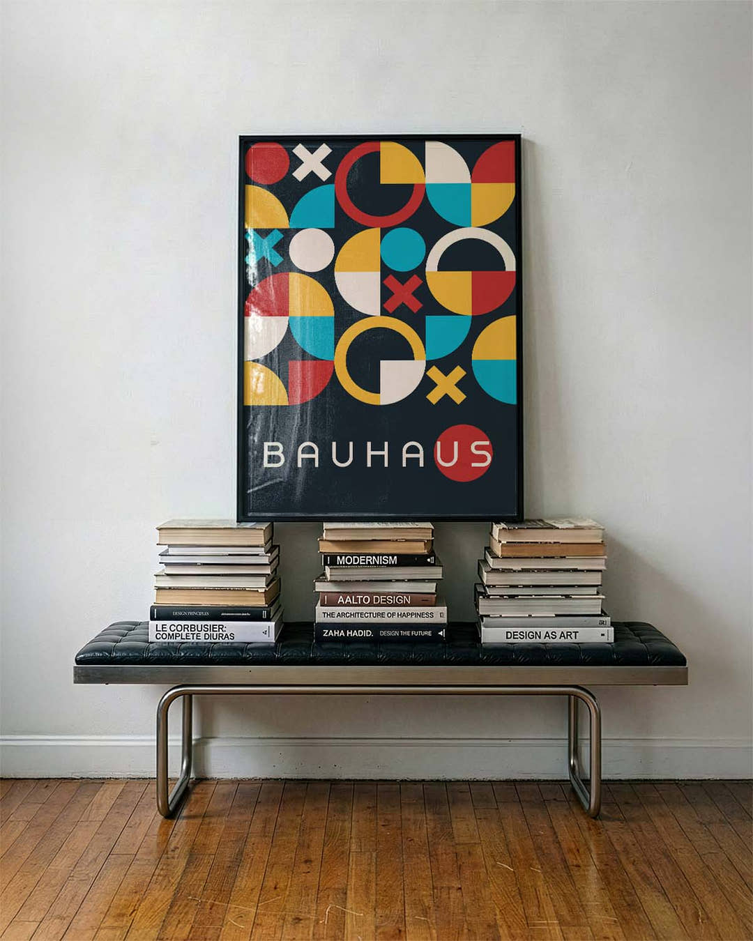 Bauhaus Color Circles Poster