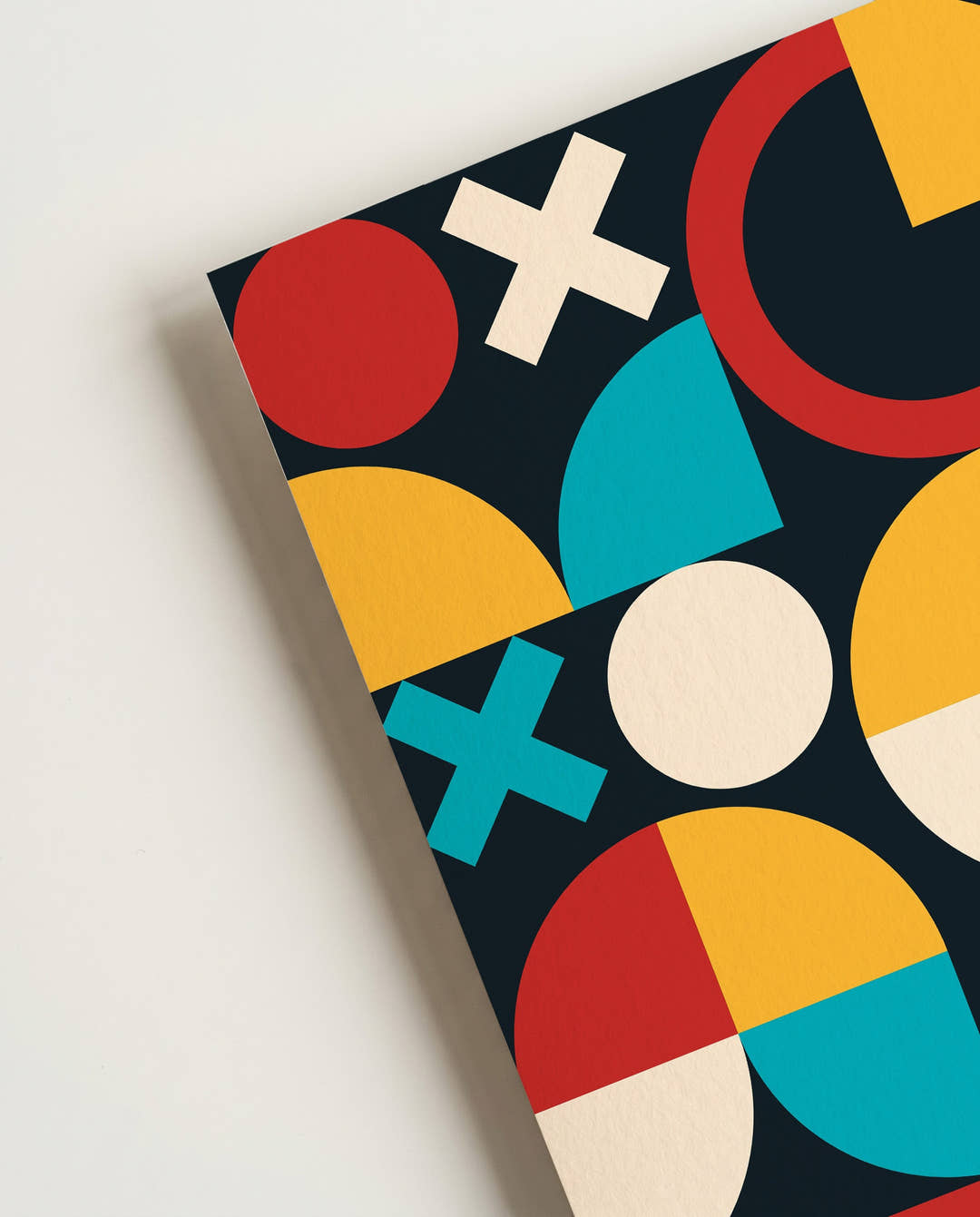 Bauhaus Color Circles Poster