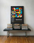 Bauhaus Color Collage Poster