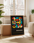 Bauhaus Color Collage Poster