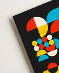 Bauhaus Color Collage Poster