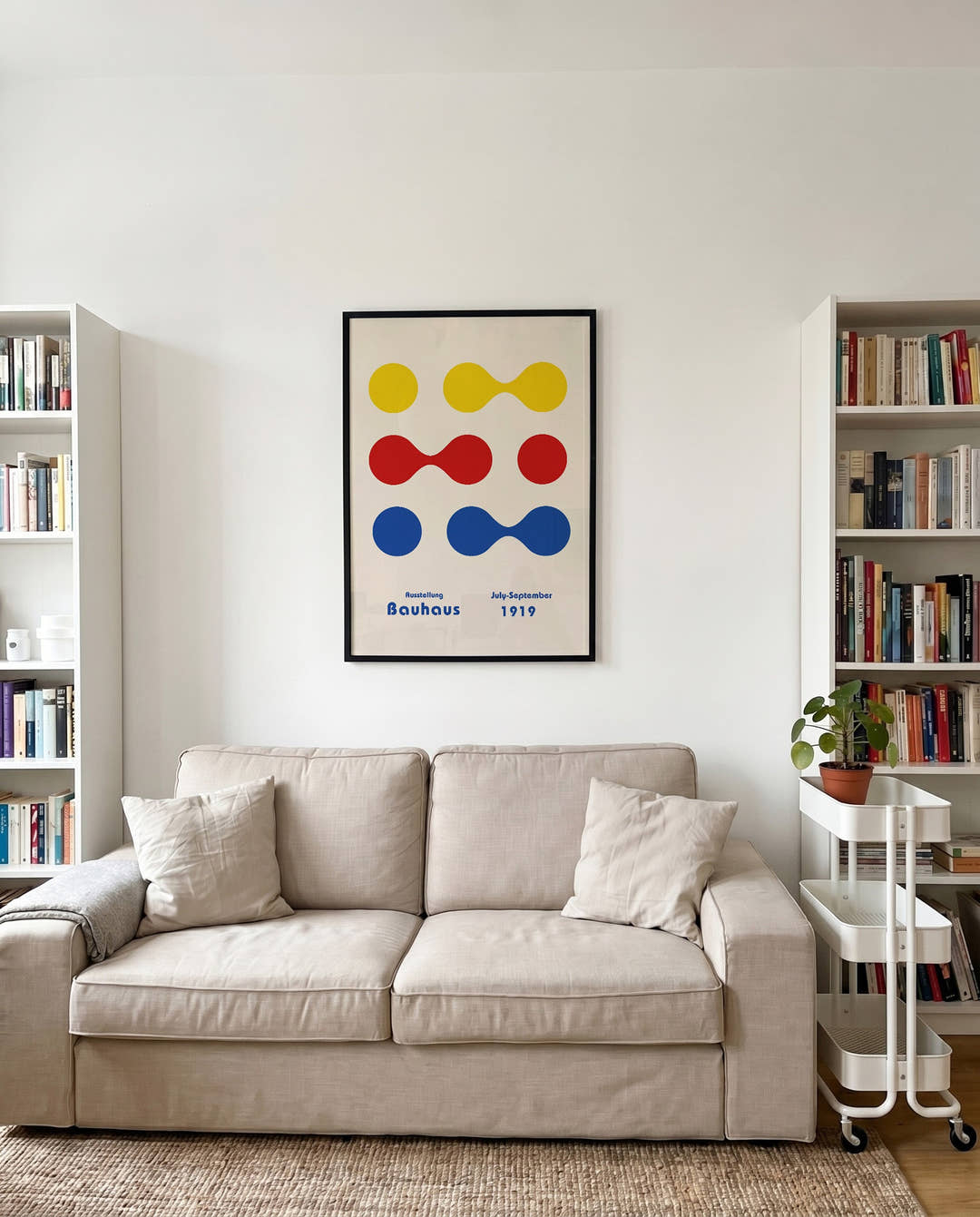 Bauhaus Poster Punkte – Bauhaus Color Dot Pattern