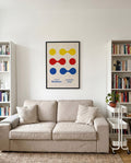 Bauhaus Poster Punkte – Bauhaus Color Dot Pattern