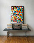Bauhaus Color Fragment Poster